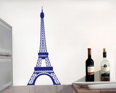 Eiffelturm Wandaufkleber Paris Wandtattoo