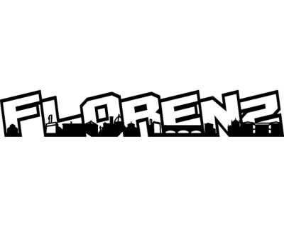 Florenz Schriftzug Wandtattoo