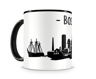 Boston Skyline Kaffeetasse Kaffeepott