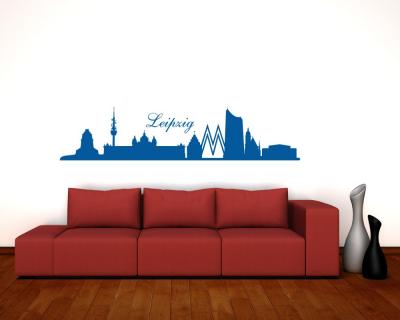 Leipzig Skyline Wandtattoo Wandtattoo