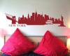 New York Skyline Wandtattoo Wandtattoo