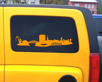 Lnen Skyline Aufkleber - Ansicht 3