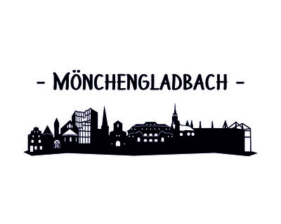Mnchengladbach Skyline Kaffeetasse Kaffeepott - Ansicht 4