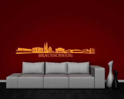 Braunschweig Skyline Wandtattoo Wandtattoo