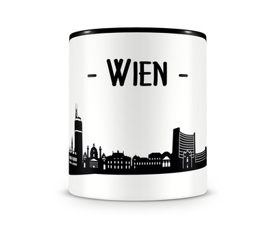 Wien Skyline Kaffeetasse Kaffeepott - Ansicht 2
