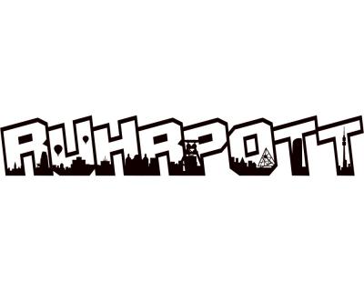 Ruhrpott Schriftzug Wandaufkleber - Ansicht 1