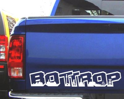 Bottrop Schriftzug Autoaufkleber - Ansicht 3