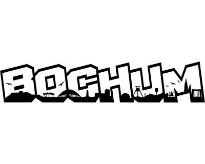 Bochum Schriftzug Autoaufkleber