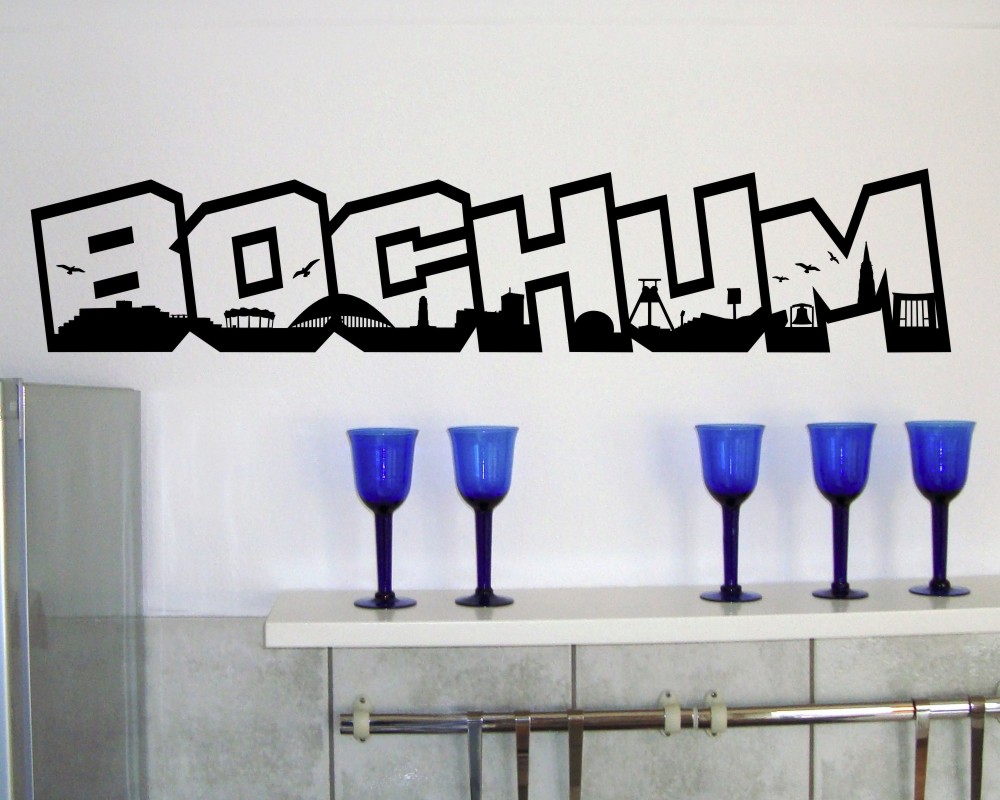 Skyline Bochum Wandtattoo Kaufen