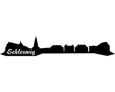 Schleswig Skyline Aufkleber - Ansicht 1