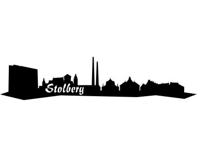 Stolberg Skyline Aufkleber - Ansicht 1