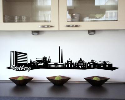 Stolberg Skyline Wandtattoo