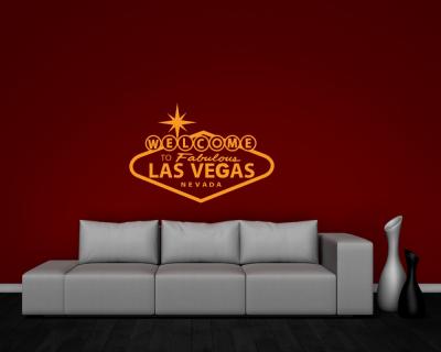'Welcome to Las Vegas' Wandtattoo - Ansicht 3