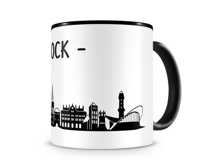Rostock Skyline Kaffeetasse Kaffeepott - Ansicht 3