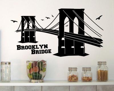 Brooklyn Bridge Wandaufkleber