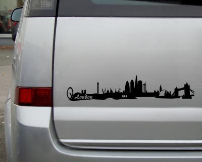 London Skyline Autoaufkleber - Ansicht 3