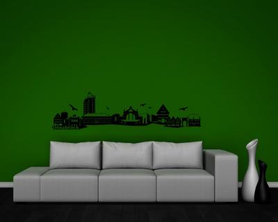 Osnabrck Skyline Wandtattoo - Ansicht 3