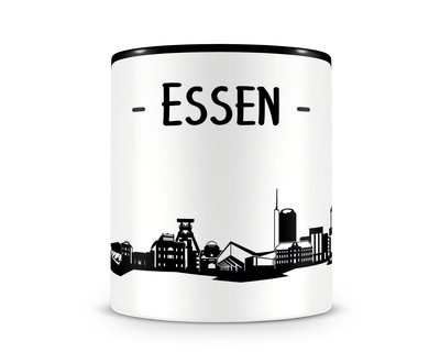 Essen Skyline Kaffeetasse Kaffeepott - Ansicht 2