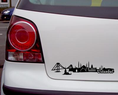 Istanbul Skyline Sticker Aufkleber