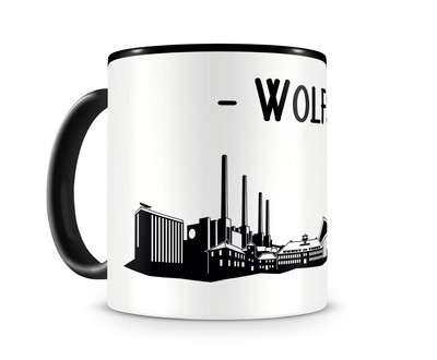 Wolfsburg Skyline Kaffeetasse Kaffeepott