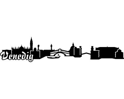Venedig Skyline Sticker Aufkleber - Ansicht 1