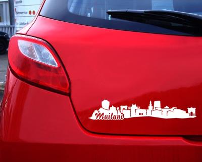 Mailand Skyline Sticker Aufkleber Aufkleber