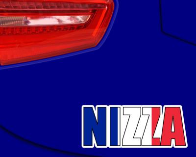 Nizza Schriftzug Aufkleber - Ansicht 3