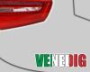 Venedig Schriftzug Autoaufkleber Aufkleber