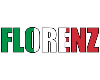 Florenz Schriftzug Autoaufkleber