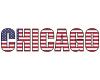 Chicago Schriftzug Autoaufkleber Aufkleber