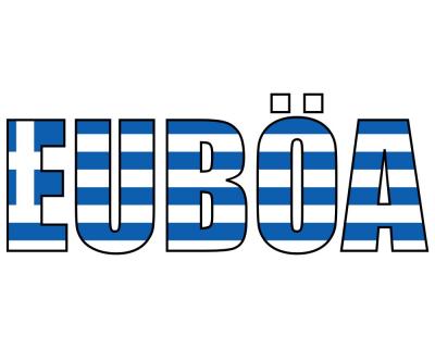 Euba Schriftzug Autoaufkleber