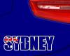 Sydney Schriftzug Autoaufkleber Aufkleber